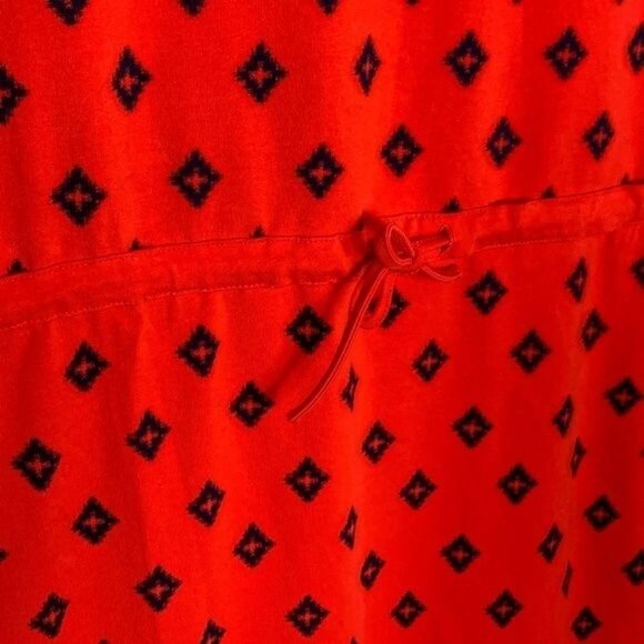 Tommy Hilfiger Red Sleeveless Mini Shift Dress Women’s Small - Picture 7 of 9